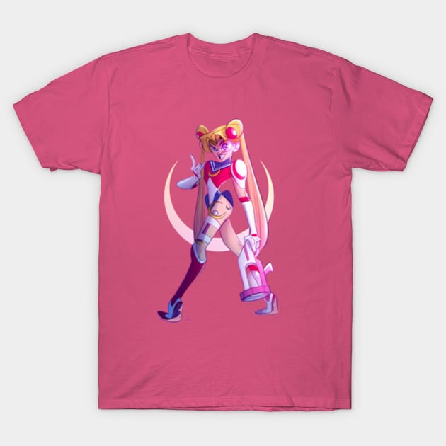 Sailor Moon T-Shirt by nacho_draws